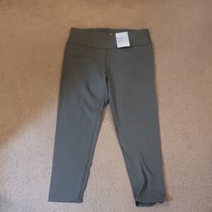 Womens Olive Green FLX Leggings